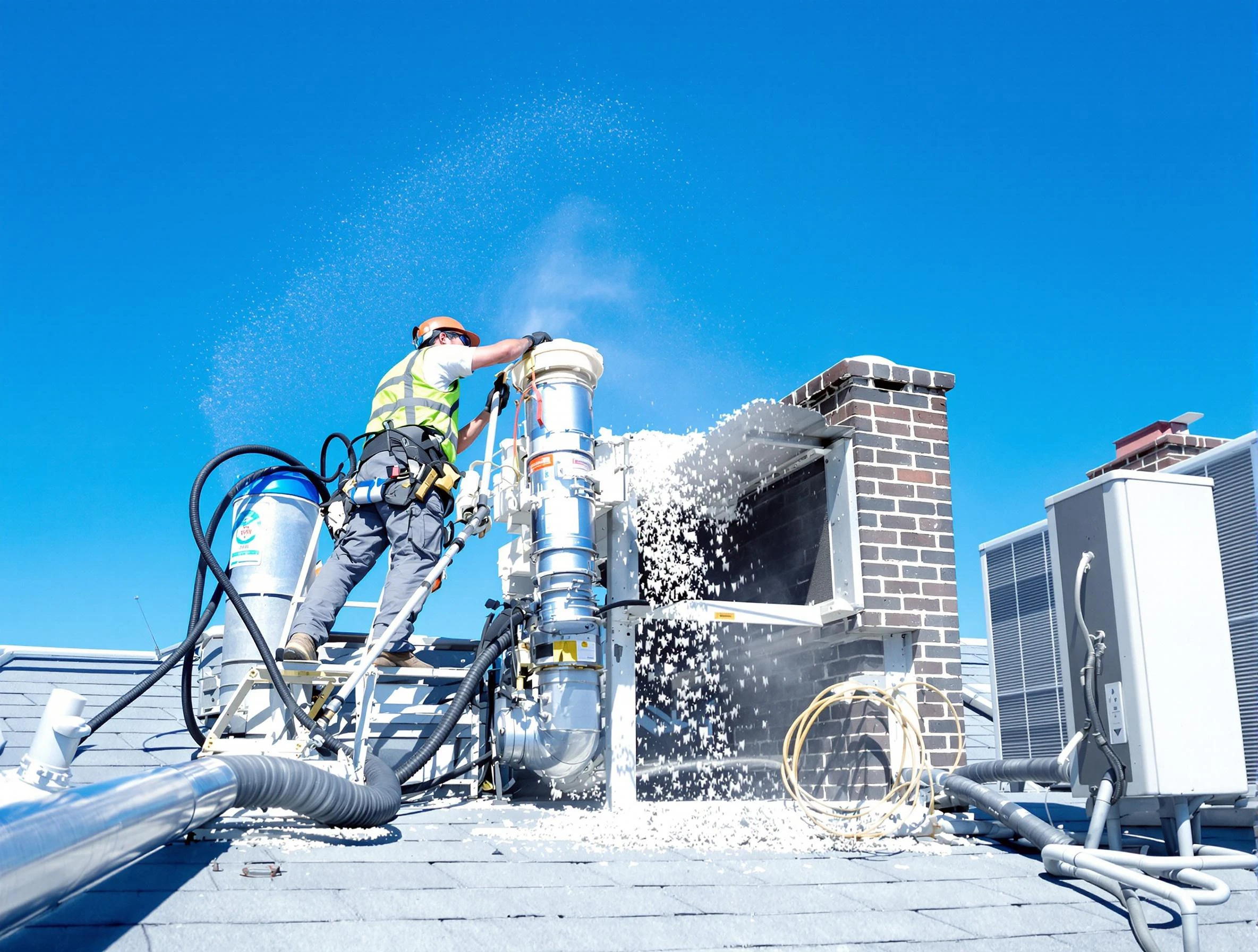 Expert roof dryer vent cleaning by Glendale Dryer Vent Cleaning in Glendale