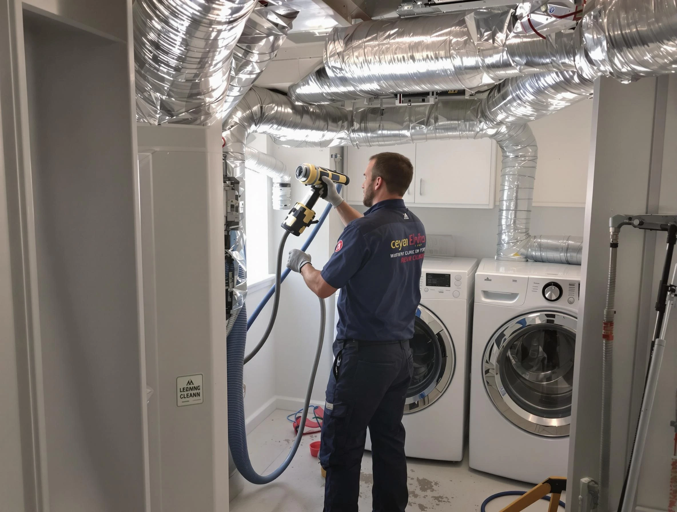 Glendale Dryer Vent Cleaning specialist using advanced equipment for thorough duct cleaning in Glendale