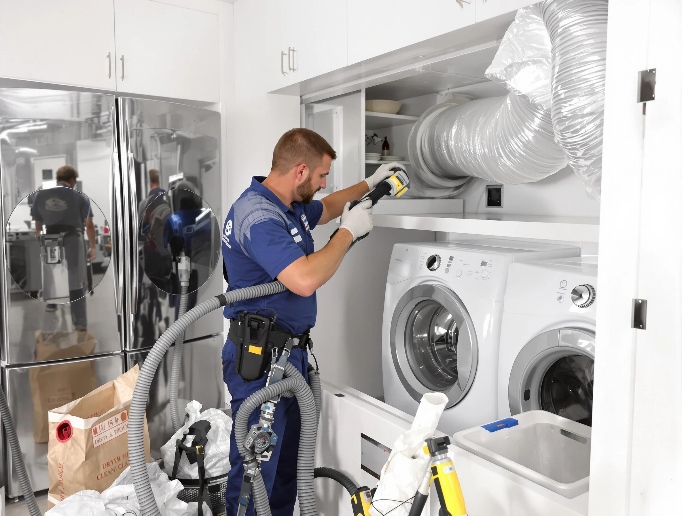 Professional duct cleaning by Glendale Dryer Vent Cleaning in Glendale