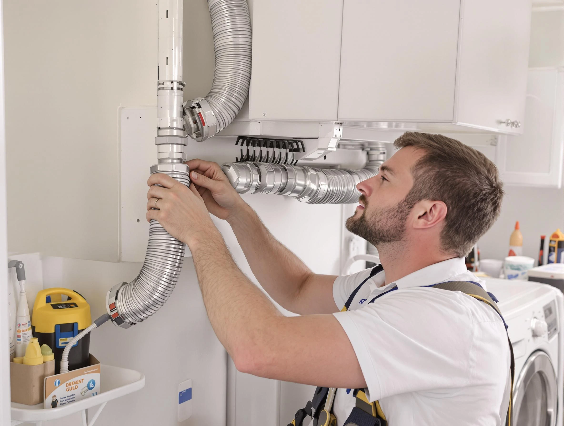 Professional dryer vent repair and installation by Glendale Dryer Vent Cleaning in Glendale