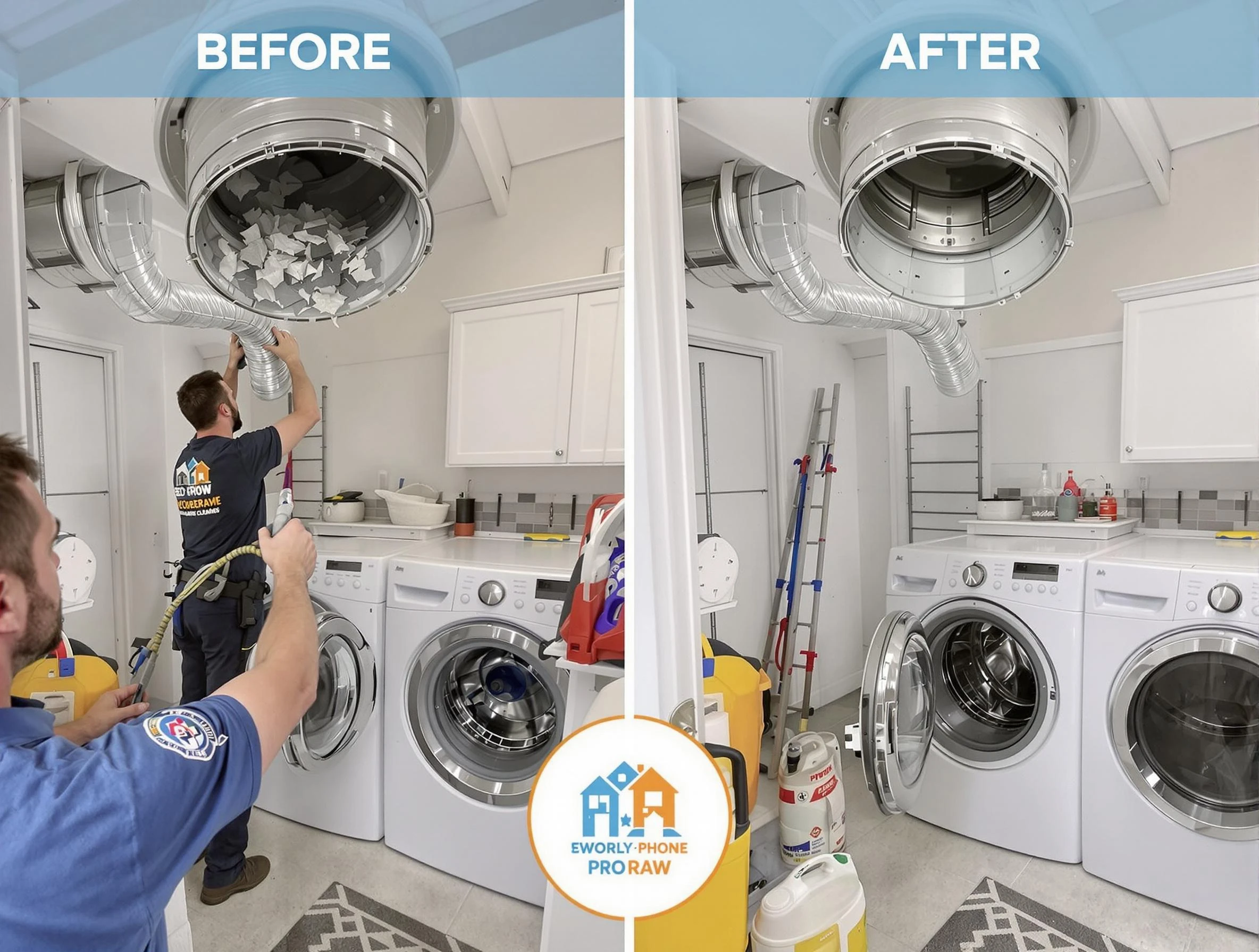 Residential dryer vent cleaning by Glendale Dryer Vent Cleaning in Glendale